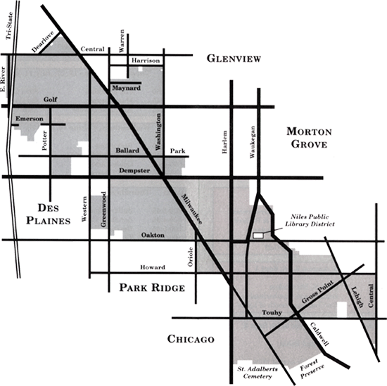 Library District Map Library District Map